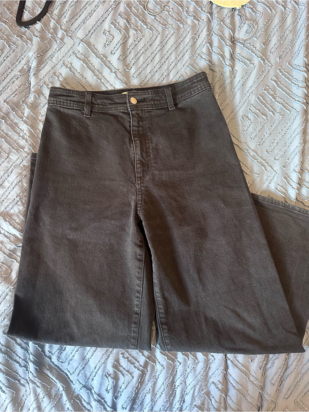 Women’s Wide-Leg Cotton Pants Never Worn - Picture 2 of 9